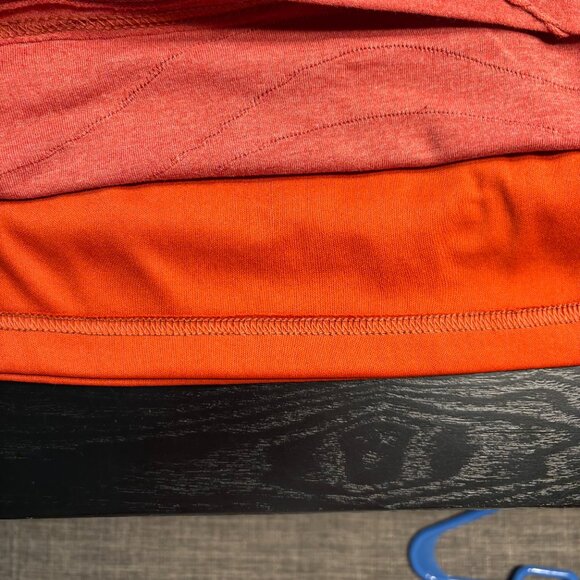 Sharagano Rust Textured Bodycon Dress 3/4 Sleeve Size 4 EUC - Picture 8 of 9